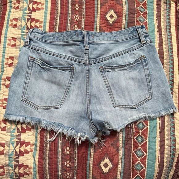 Free People high rise shorts size 30 - Picture 4 of 6